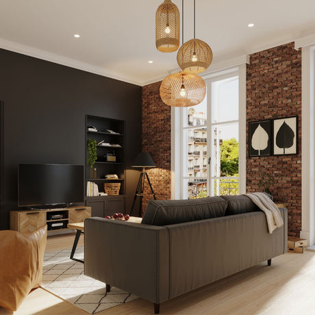 Rustic desk handmade reclaimed desk - rugger brown