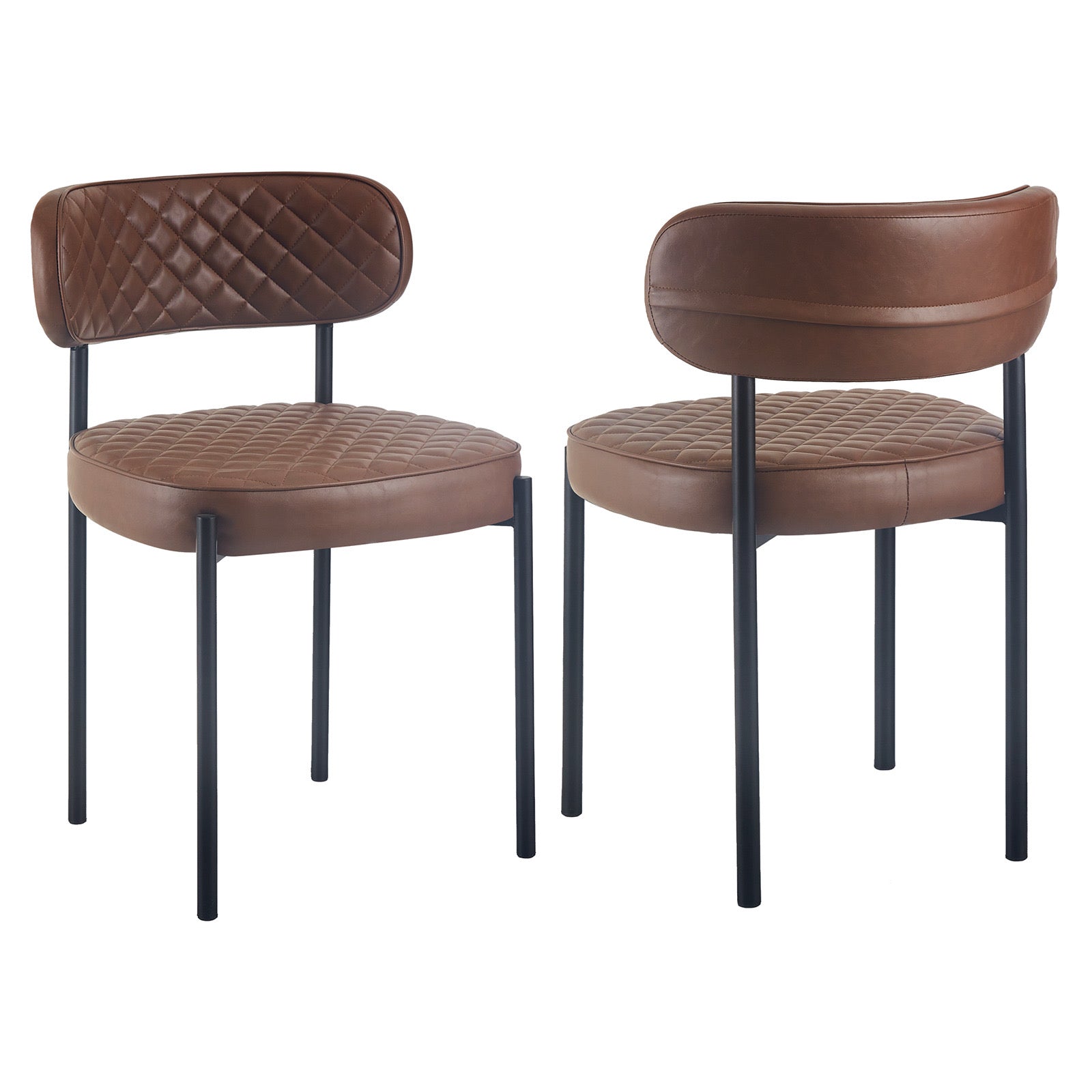 Maintor dining chairs - PU leather Set of 4