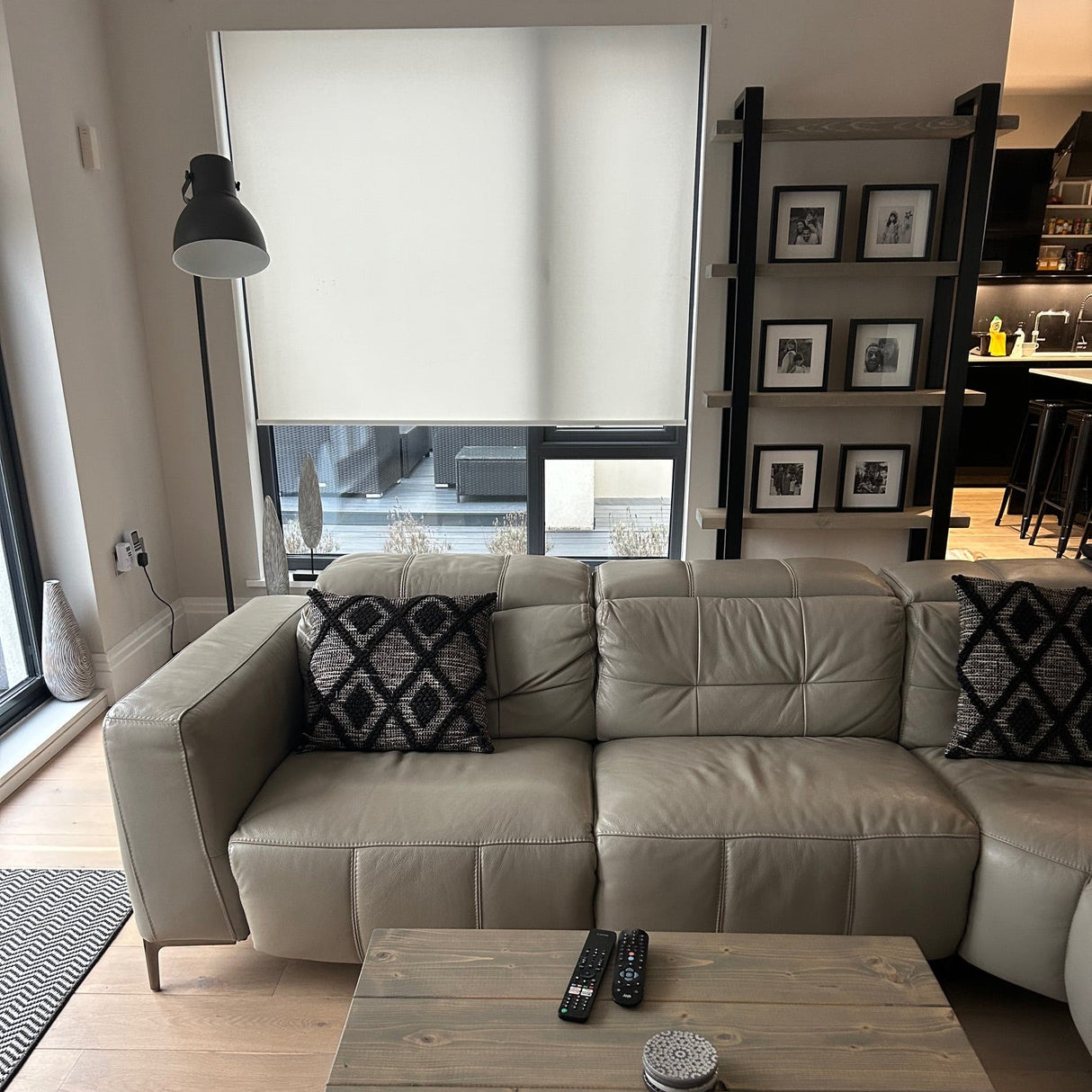 Wooden bookcase handmade