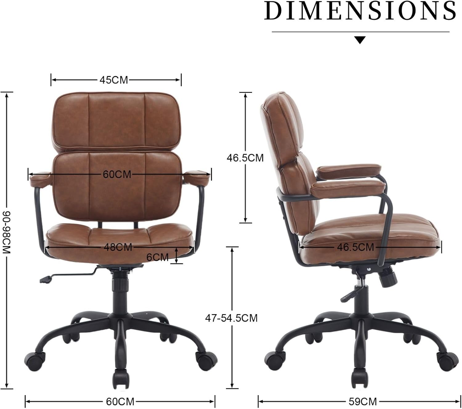 Darnus Swivel Office Chair