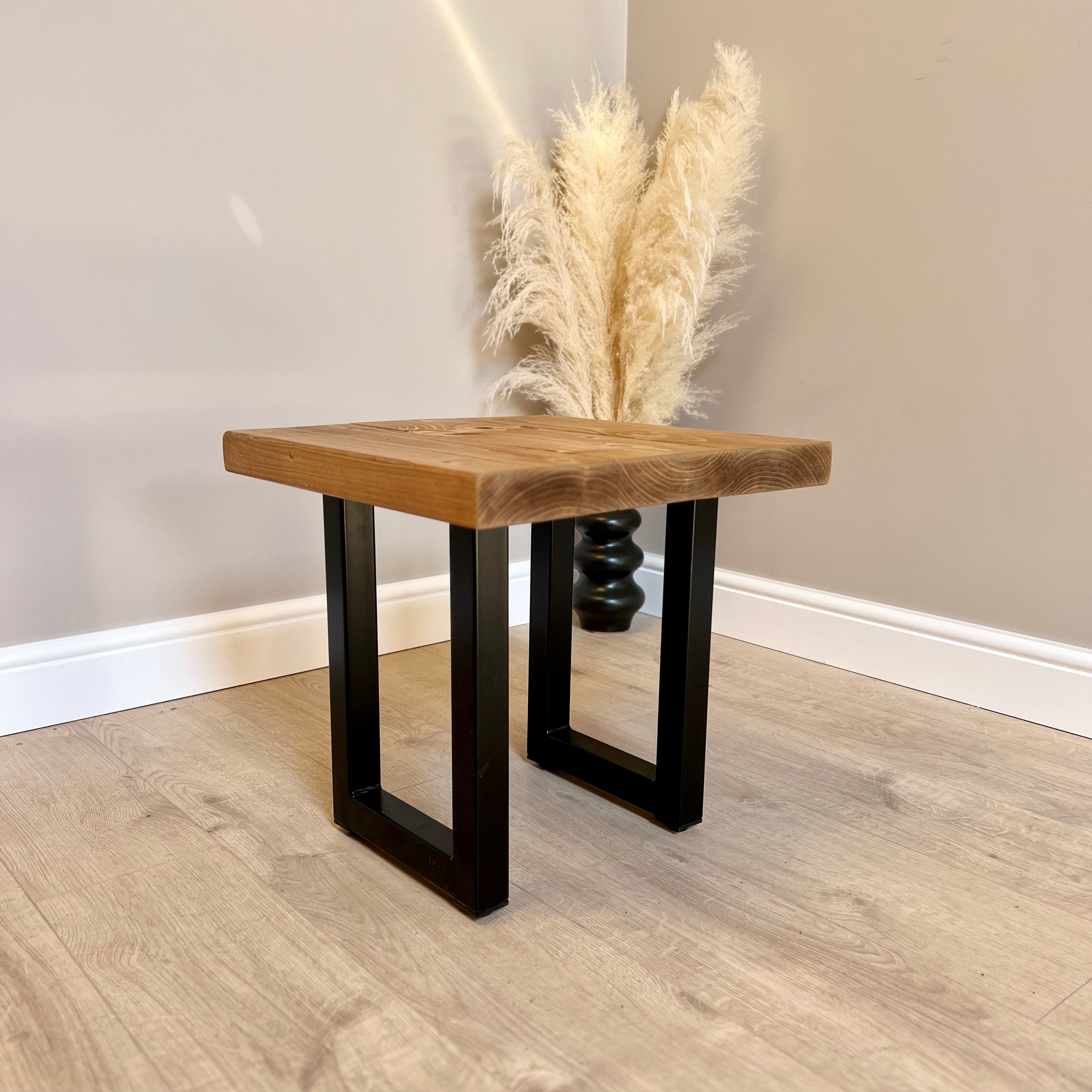 Rustic Coffee table, Bedside Table, side table - Boxed leg Tables masterplank-shop