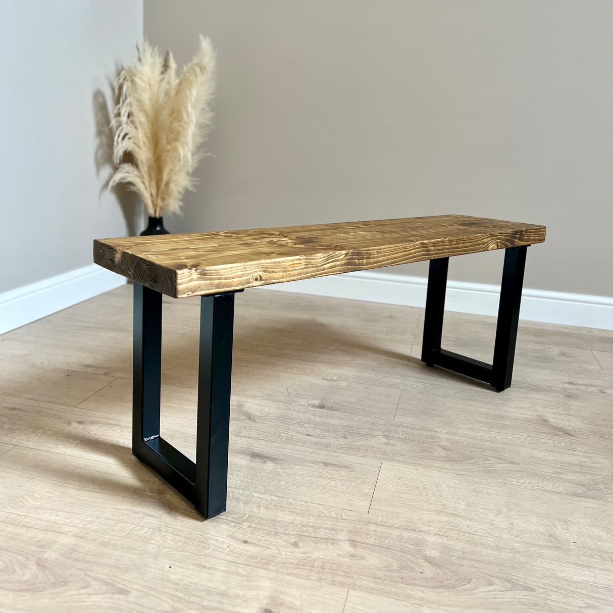 Rustic Dining Bench - Box Frame Bench masterplank-shop