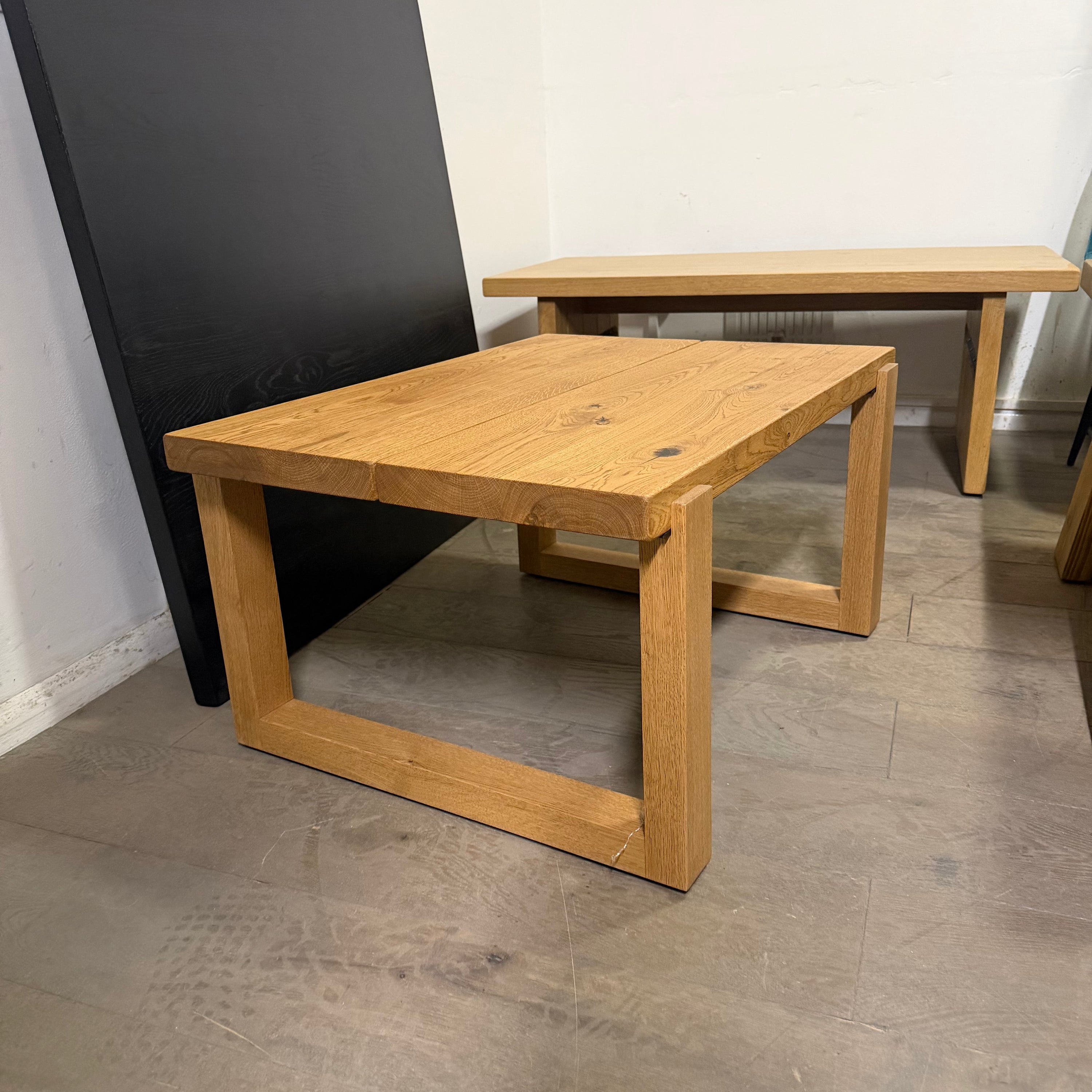 Ex Demo - Solid Oak Burnan Coffee Table - 80cm x 58cm