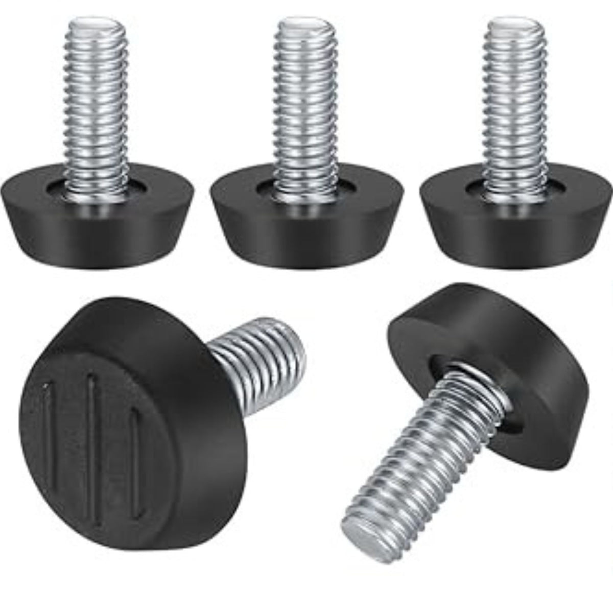 Rubber screw furniture feet
