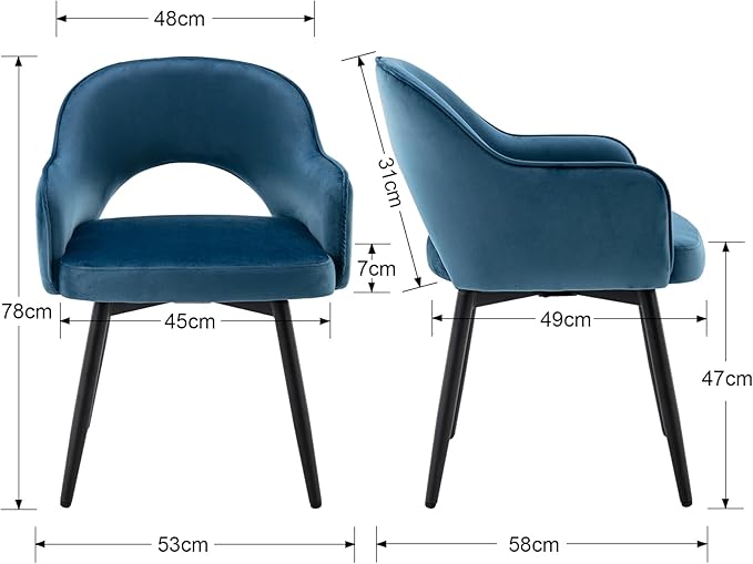 Nature Swivel Dining Chair Set of Two