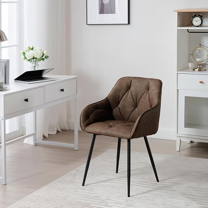 Pantern Faux Leather Dining Chairs - Set of Two
