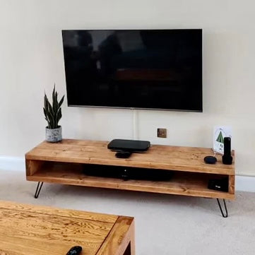 RUSTIC TV unit / coffee table Tables masterplank-shop