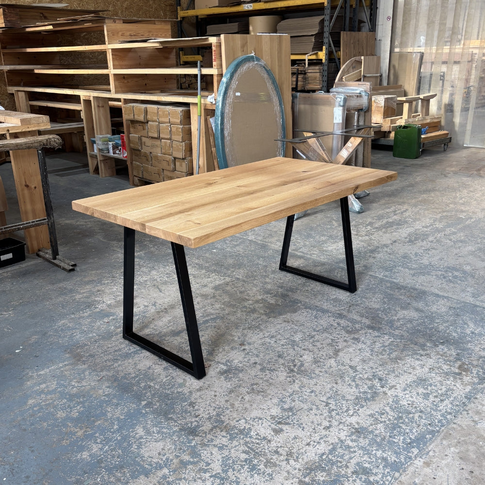 Solid Oak Dining Table With a Choice of legs