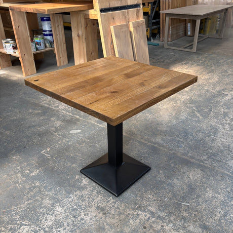 Ex Demo - Solid Oak Bistro Table - 78cm x 78cm