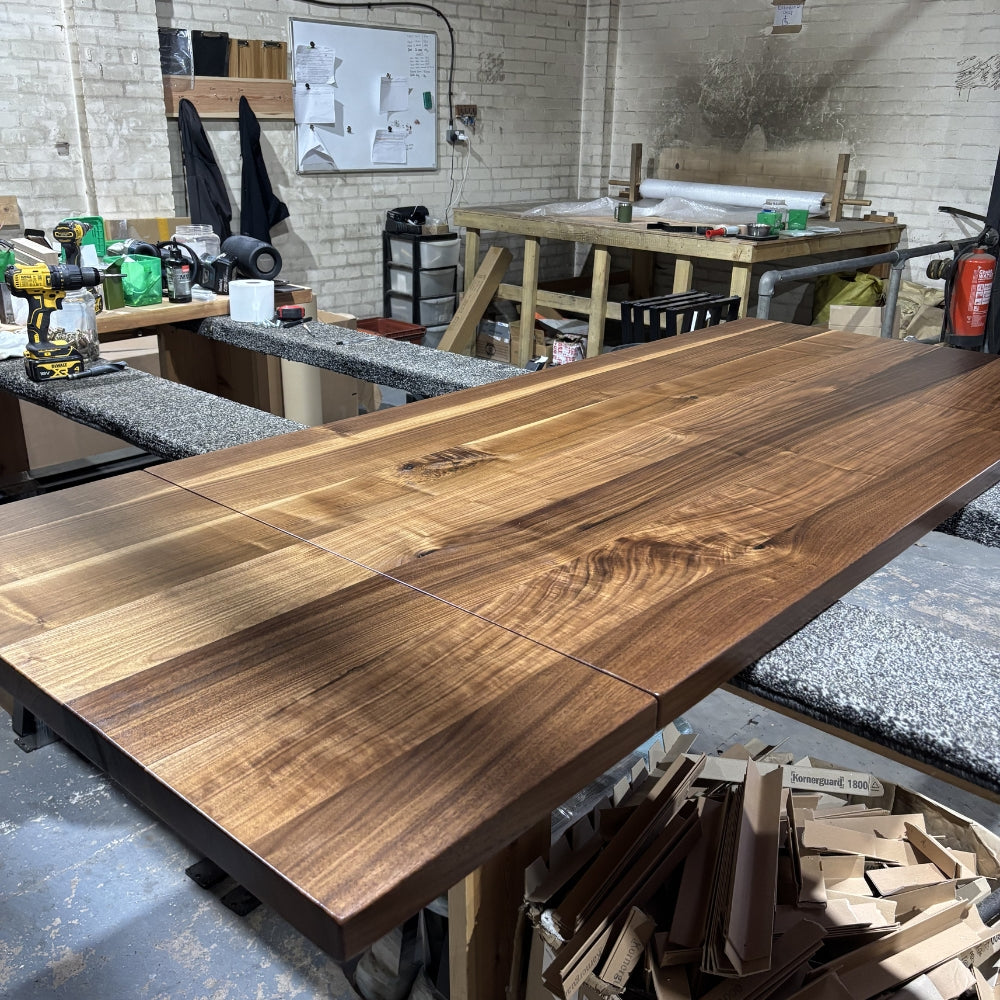 Solid Walnut Premium Wooden Dining Table