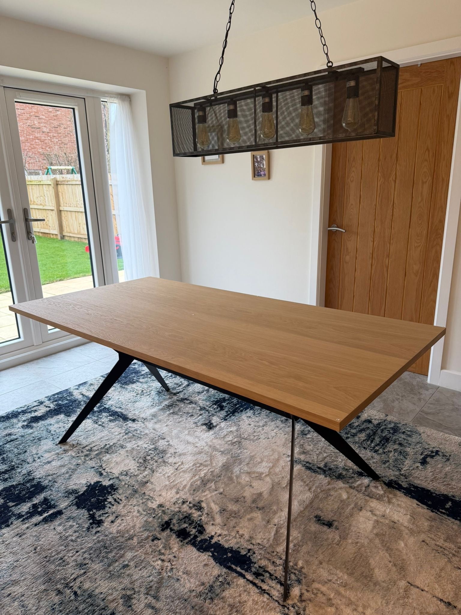 Handmade Oak Vaneer Dining table