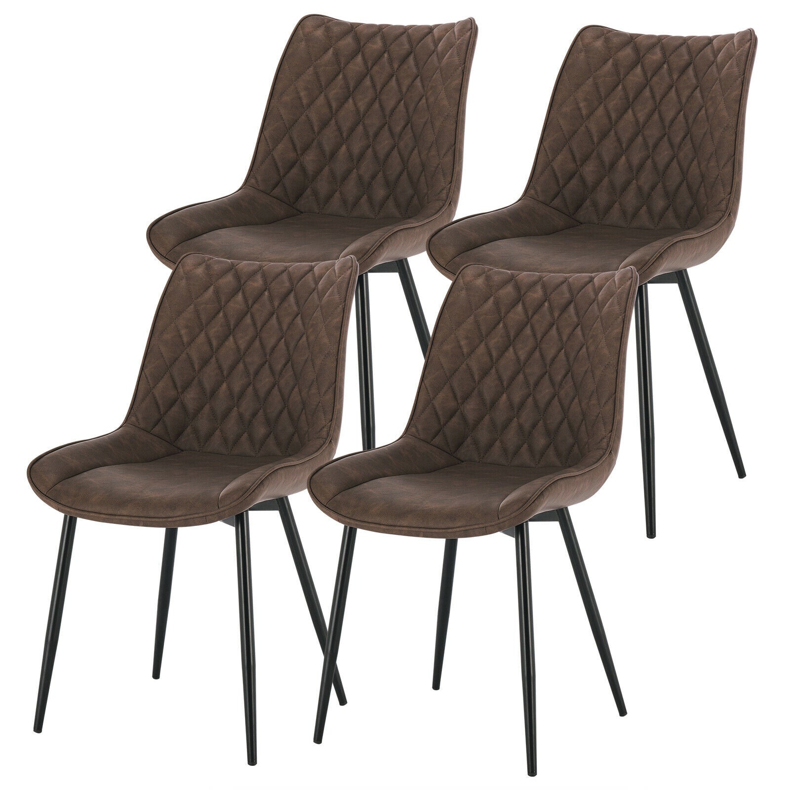 Wilcox Dining Chairs Chairs Masterplank UK Brown Set of 2