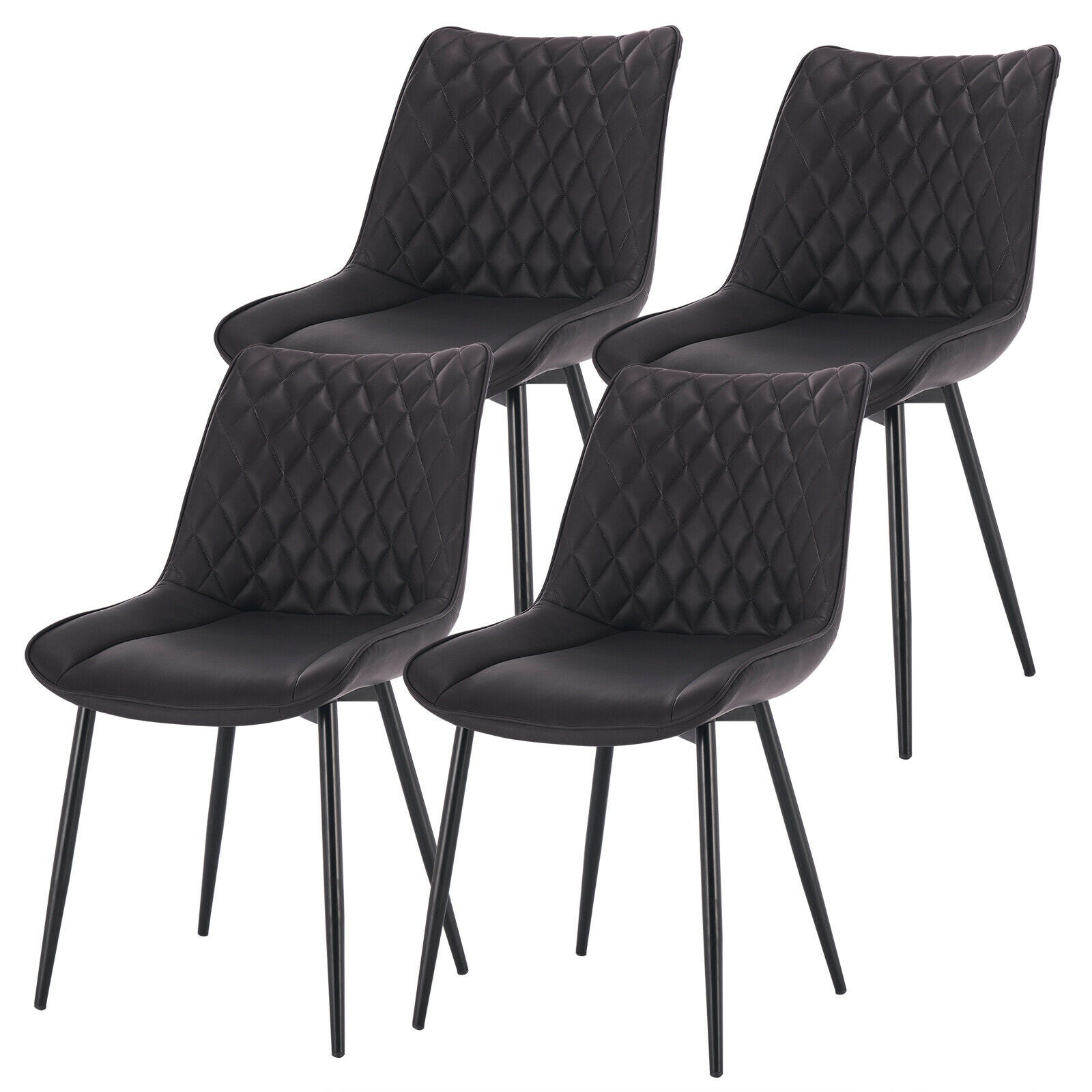 Wilcox Dining Chairs Chairs Masterplank UK Anthracite Set of 2