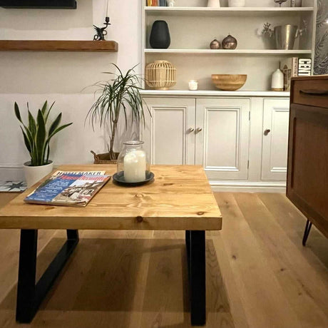 Brody Rustic Coffee Table Tables masterplank-shop