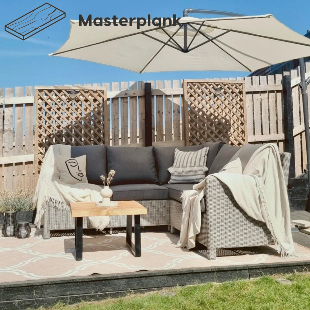 Brody Rustic Coffee Table Tables masterplank-shop