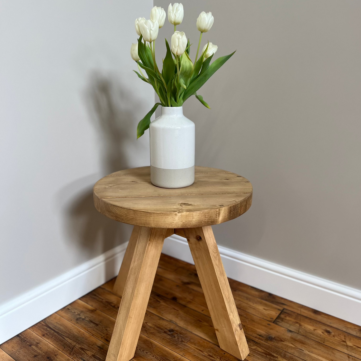 Wooden Round Coffee Tables  Masterplank UK