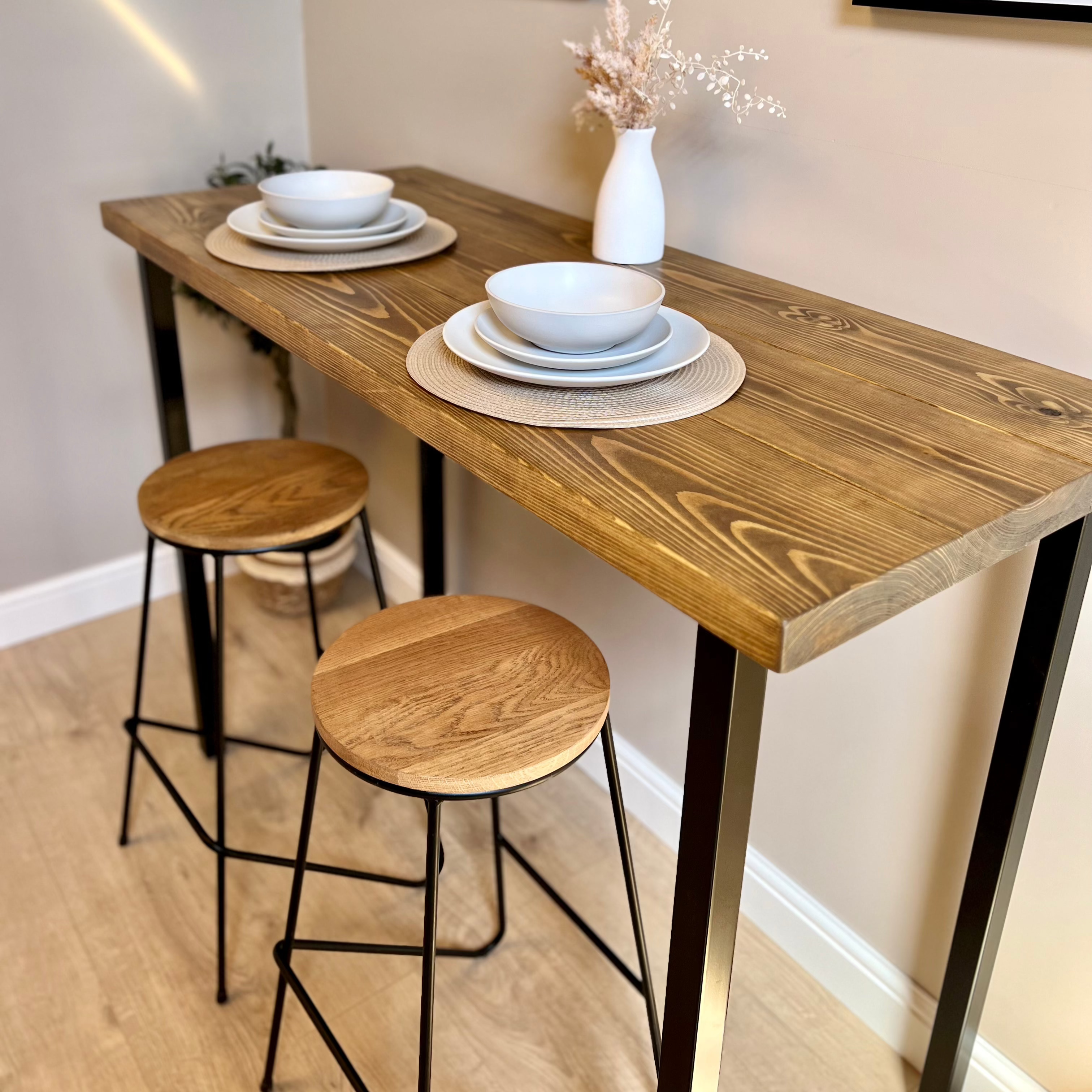 Rustic breakfast bar Tables masterplank-shop