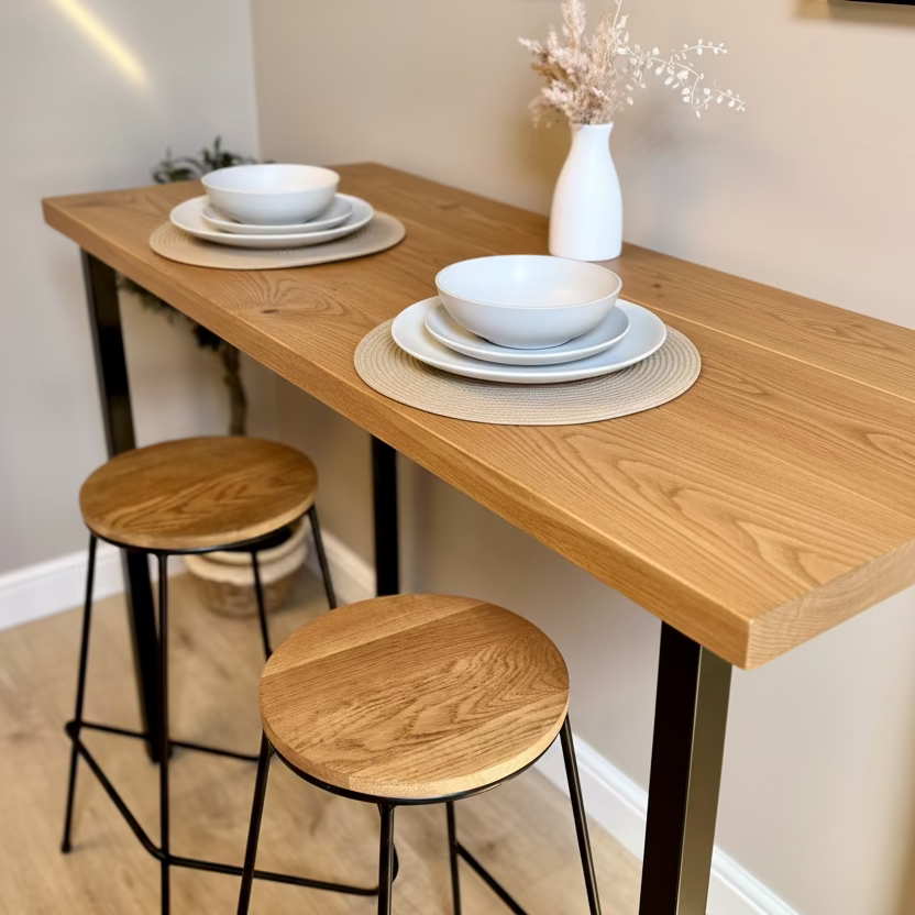 Rustic breakfast bar Tables masterplank-shop
