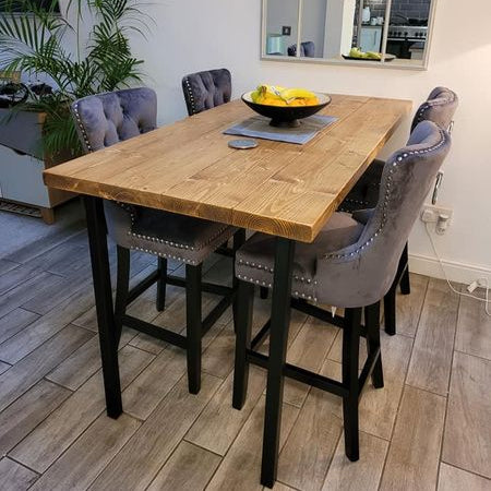 Rustic breakfast bar Tables masterplank-shop