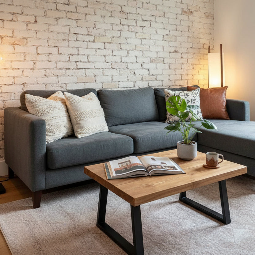 Brody Rustic Coffee Table Tables masterplank-shop