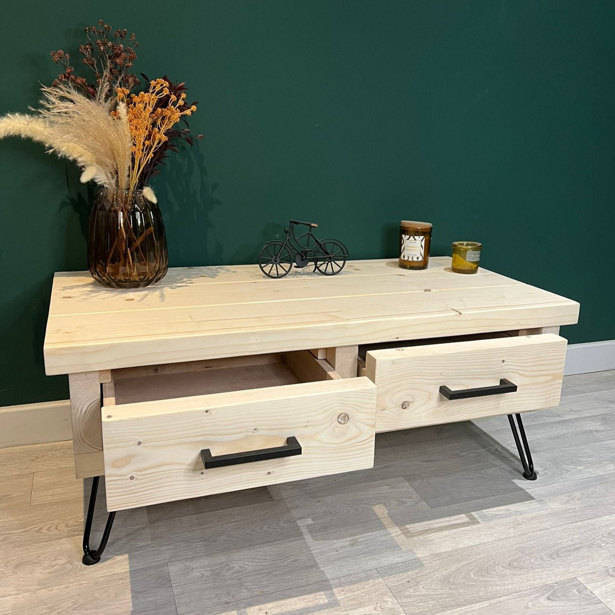 Bennett Rustic TV Unit Tables masterplank-shop