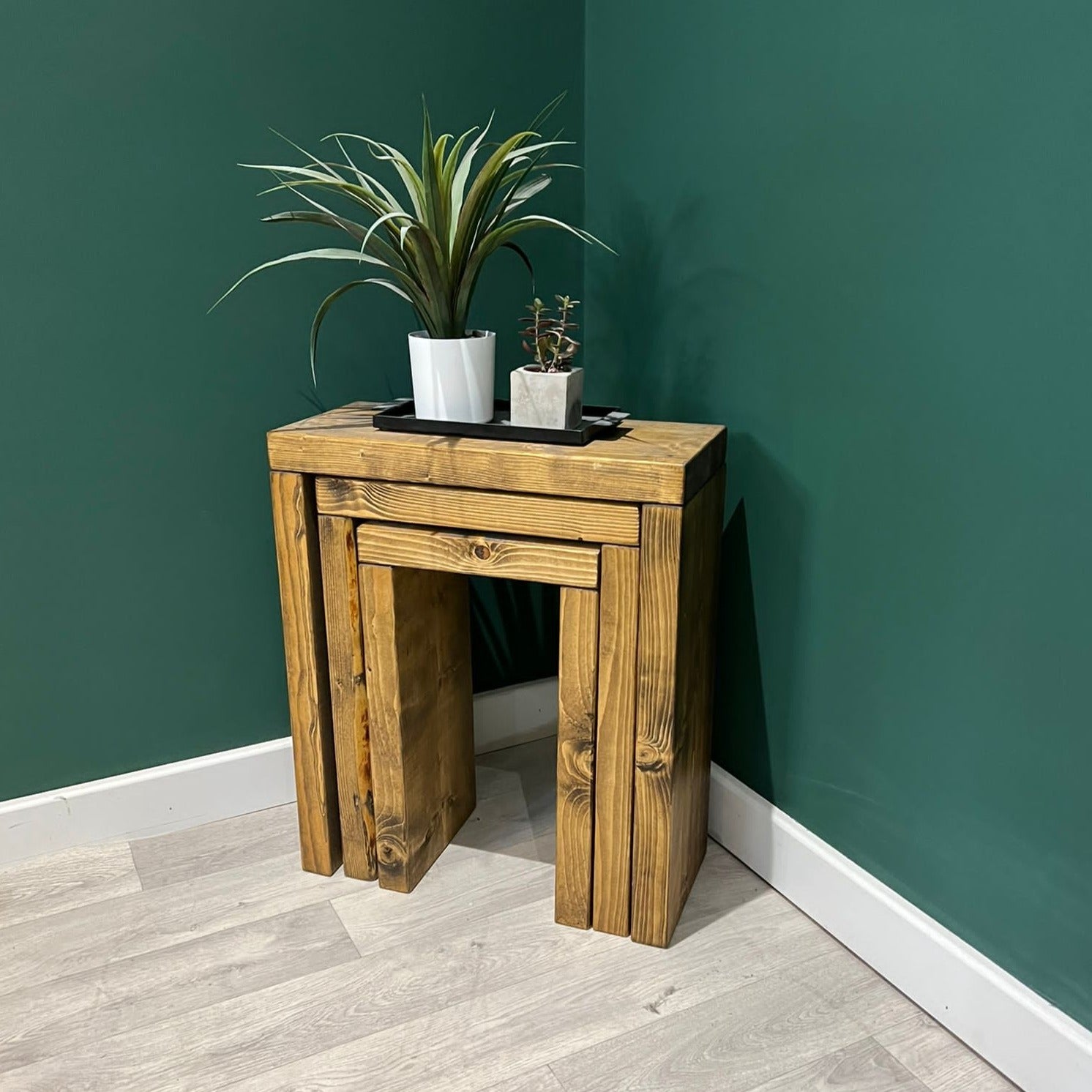 Rustic Nest Of Tables Tables Masterplank UK