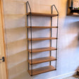 Rustic Wooden Wall Mounted Bookshelf handcrafted in the UK Wall Shelves & Ledges Masterplank UK