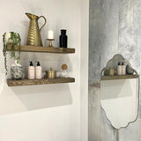 Rustic Floating Shelf - 60cm x 20cm - single shelf