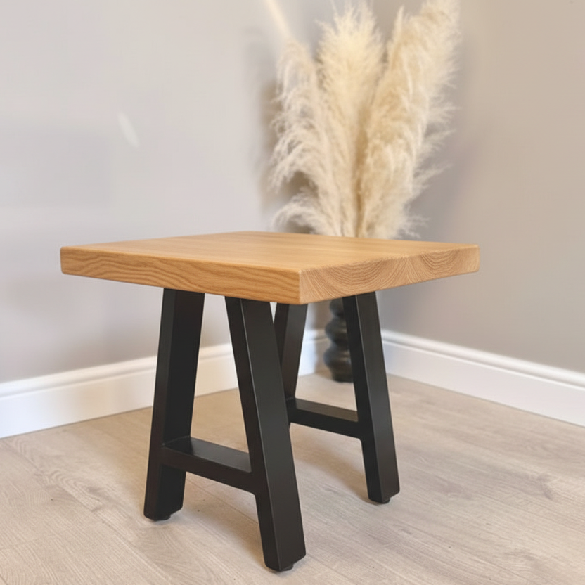 Solid Oak wooden Side Table / Coffee Table