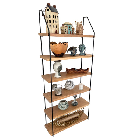 Ashdown - Oak Wall Mounted Floating Bookshelf