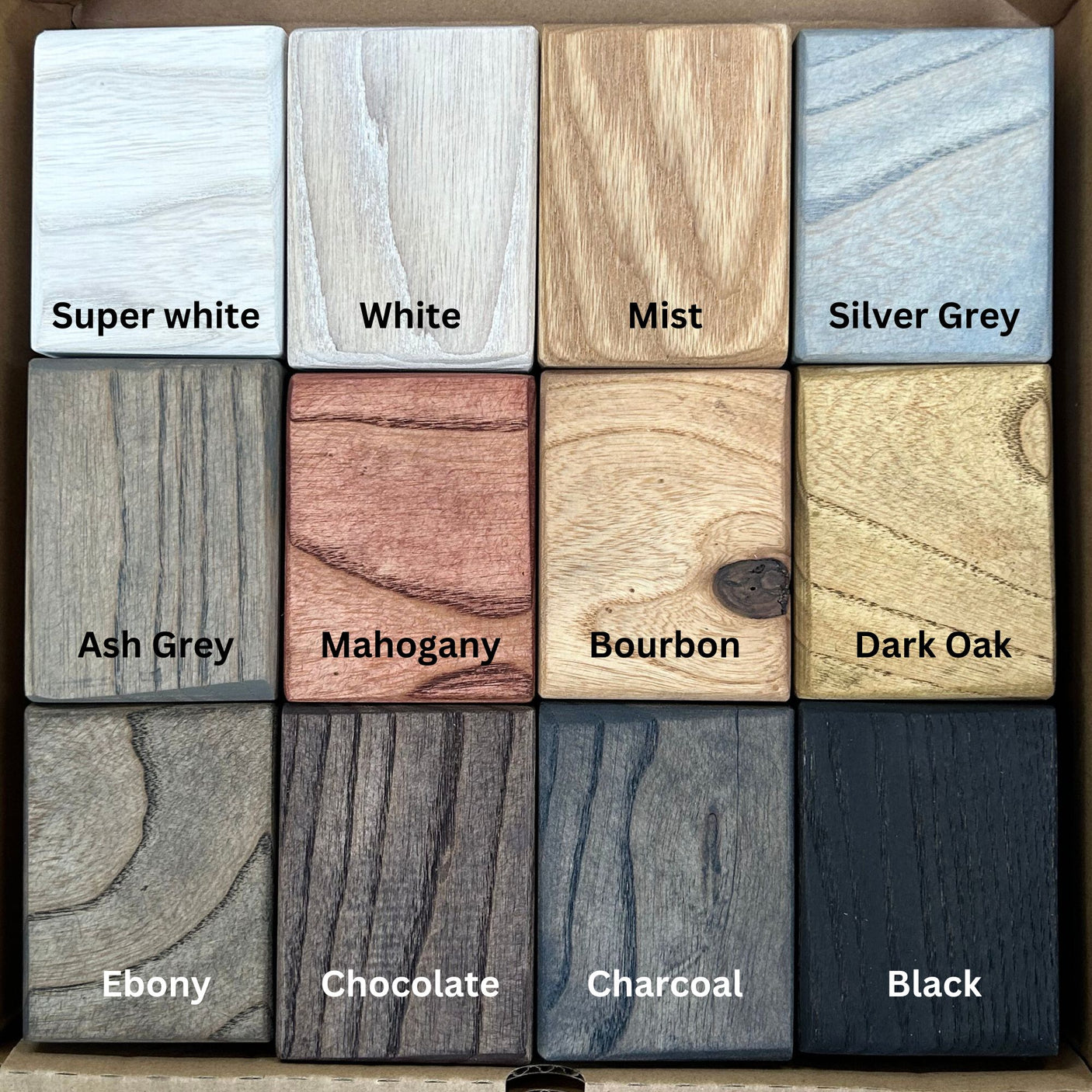 Wooden ASH Sample Pack - masterplank uk shop