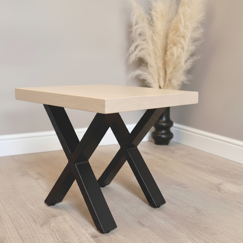 Solid Ash wooden Side Table / Coffee table