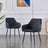Bronx Dining Chair - High arm rest - set of 2 Chairs Masterplank UK Grey PU