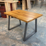 Ex Demo - Solid Oak Dining Table - Dark Oak 120cm x 78cm
