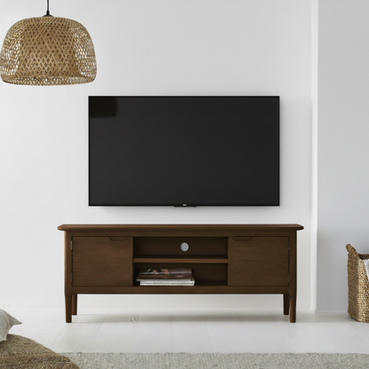 Norway Walnut TV Stand &amp; Media Unit