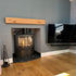 Rustic Solid Oak Beam - Mantel Piece handcrafted in the UK Masterplank UK