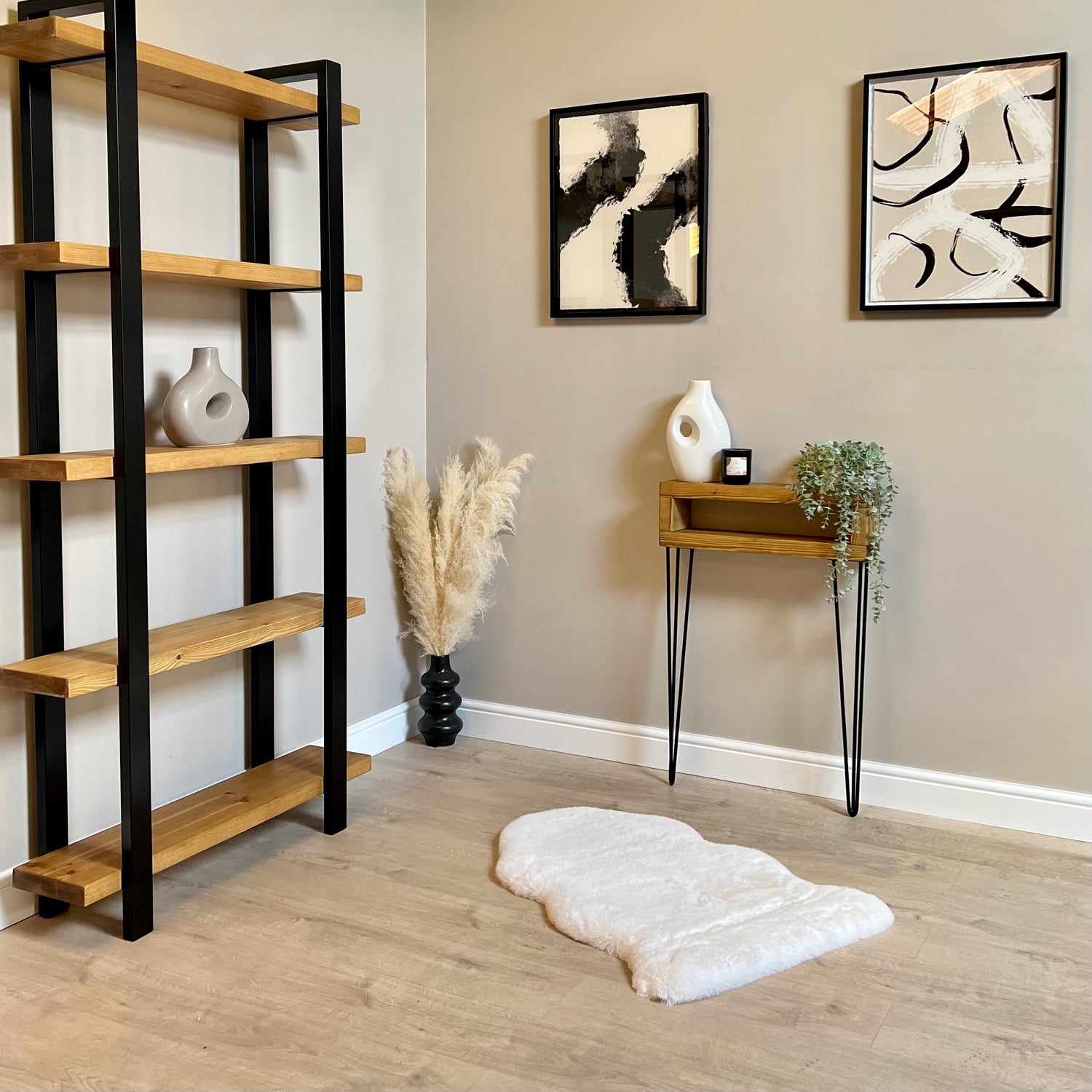 Entry discount wood table