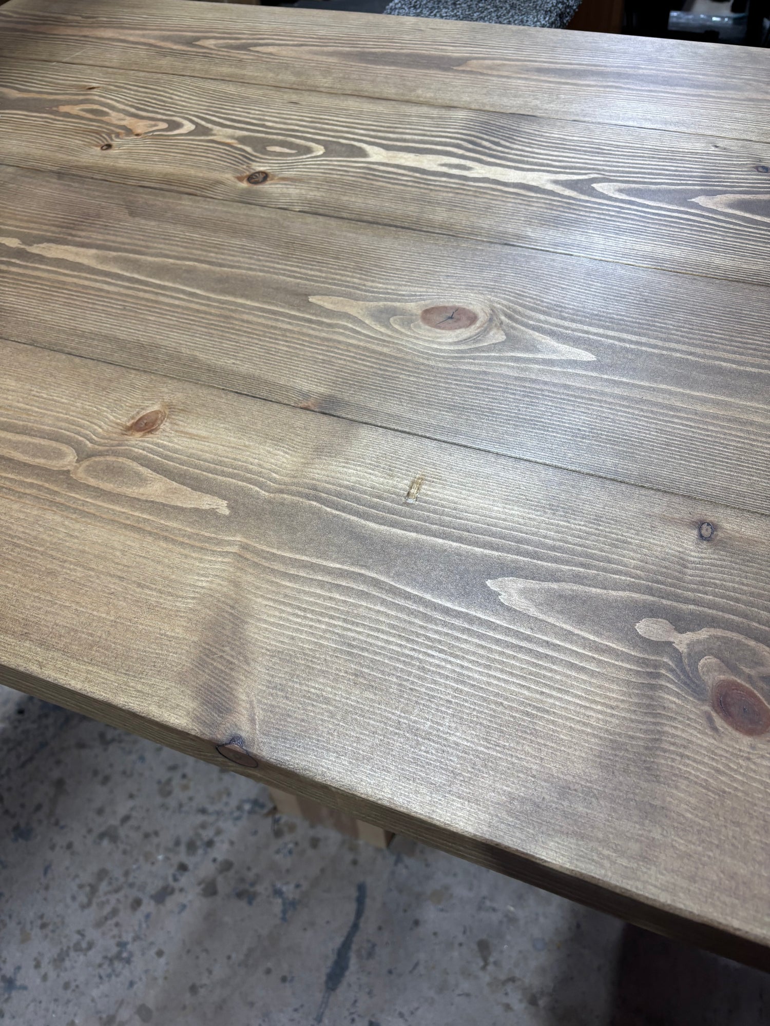 Ex Demo - 200cm x 88cm Jacobean Dining Table - Choose your legs