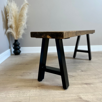 Rustic Dining Bench - A Frame Bench masterplank-shop   