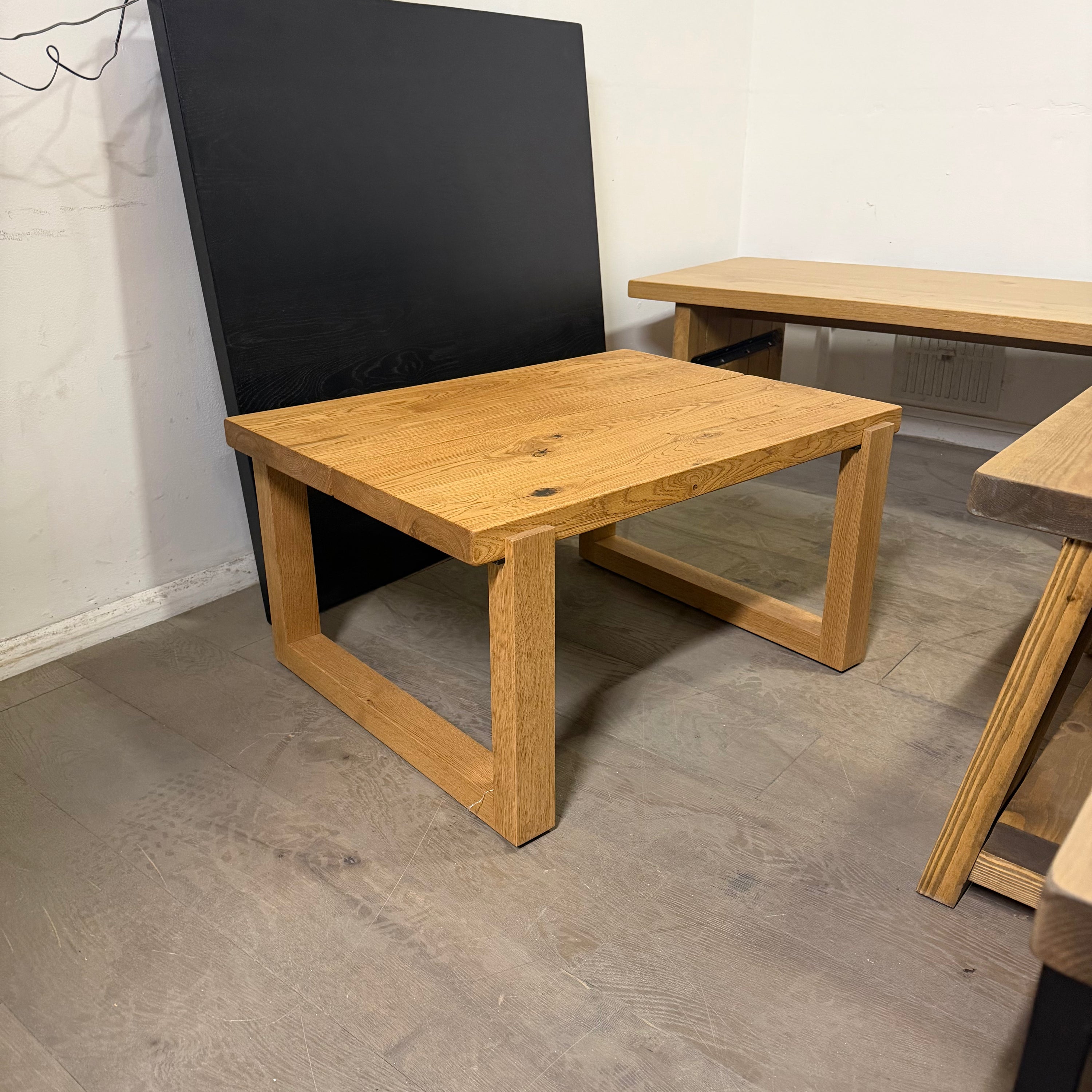 Ex Demo - Solid Oak Burnan Coffee Table - 80cm x 58cm
