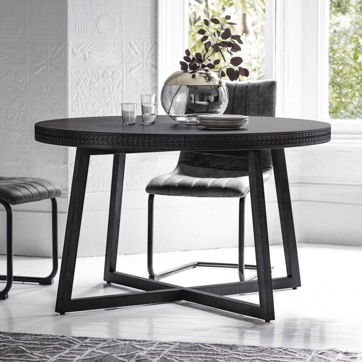 Newborough collection - Round dining table masterplank uk shop