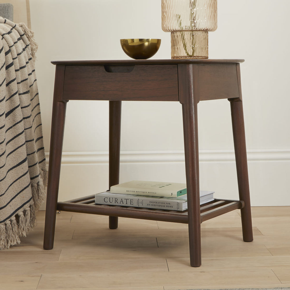 Norway Walnut Side Table