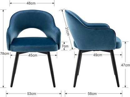 Nature Swivel Dining Chair Set of Two