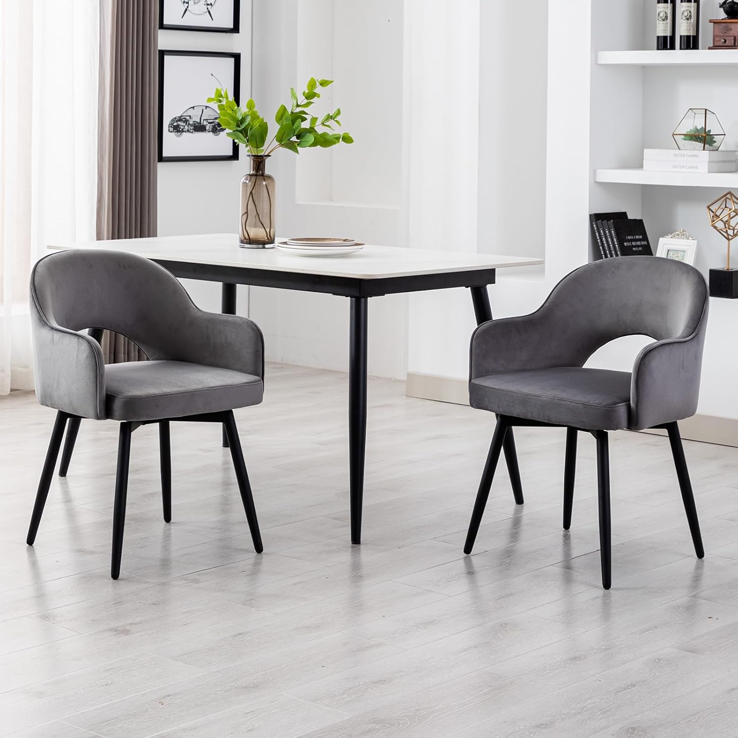 Nature Swivel Dining Chair Set of Two