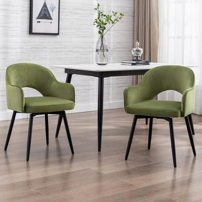 Nature Swivel Dining Chair Set of Two