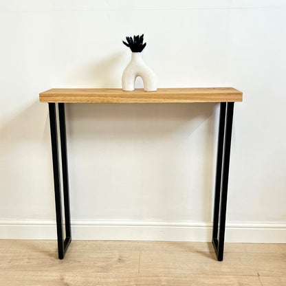 Dean - Oak Console Table - masterplankuk Shop