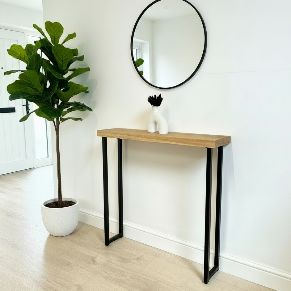 Dean - Oak Console Table – Masterplank UK