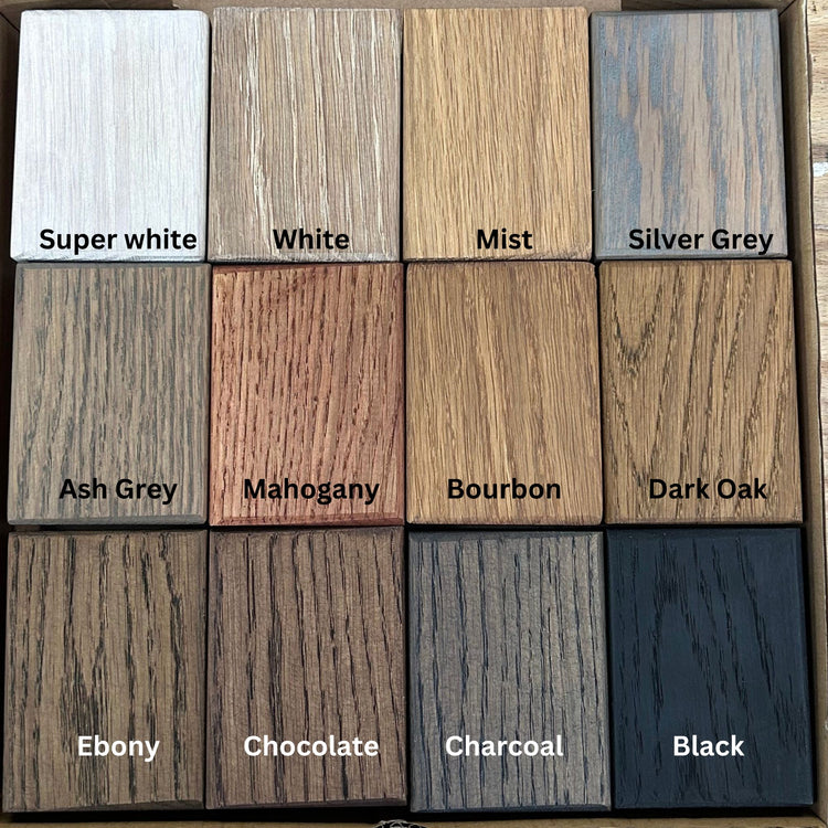 Wooden Oak stains Sample Pack - masterplank shop