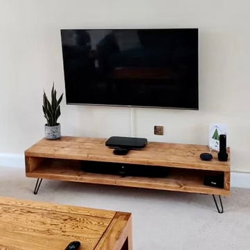 RUSTIC TV unit / coffee table Tables masterplank-shop   
