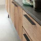 DTP Hanging TV Unit Cabinet - Reclaimed Teakwood WOODEN TV UNIT
